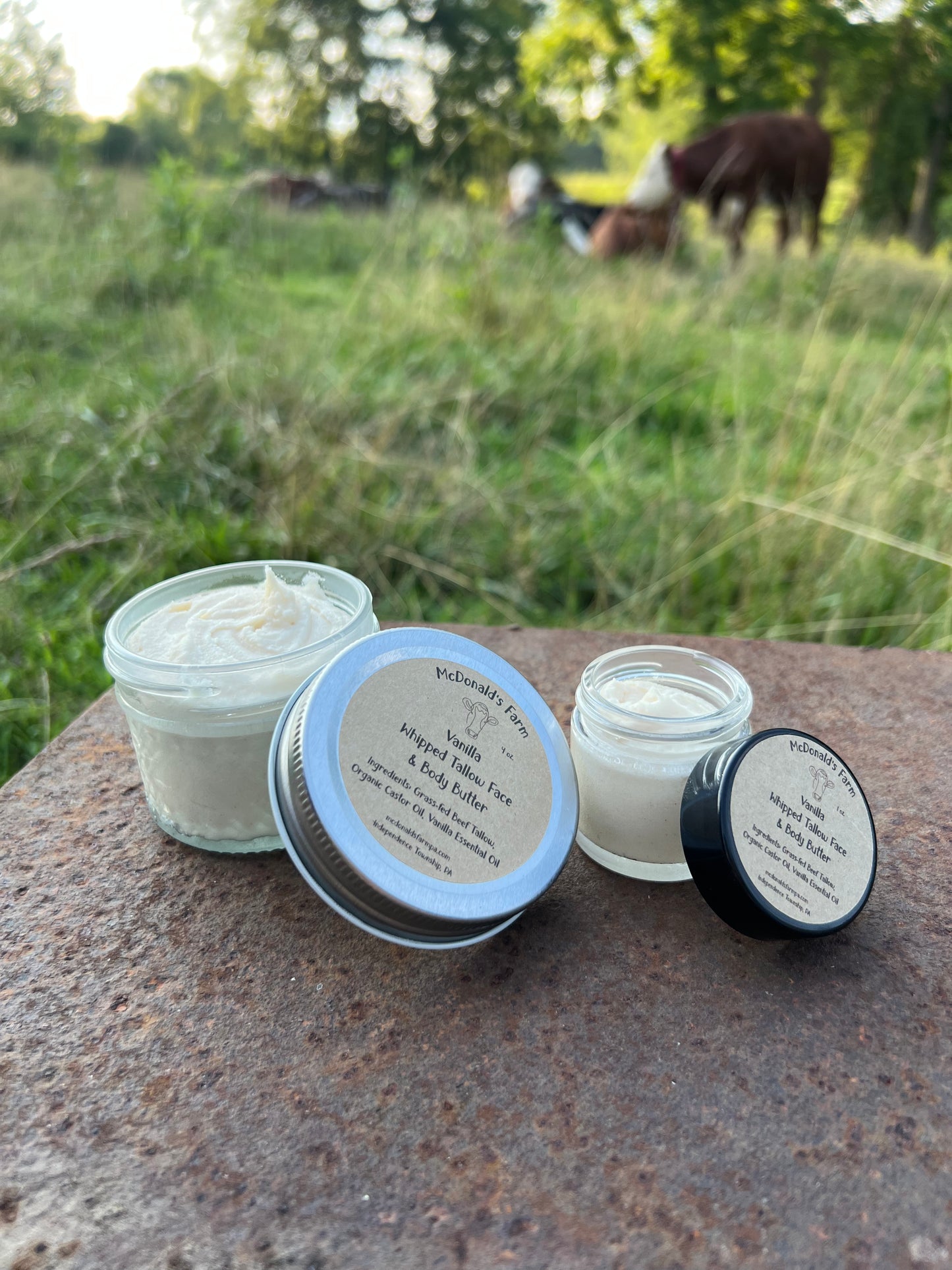 Vanilla Whipped Tallow Face and Body Butter