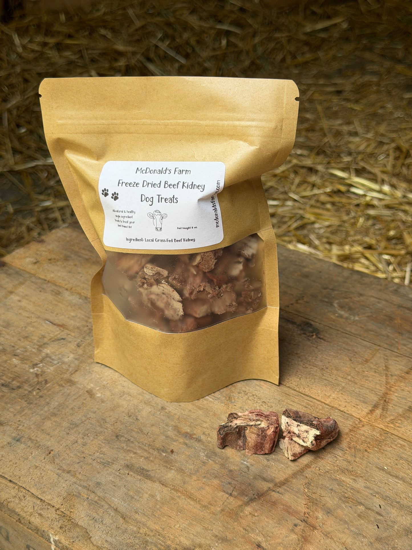 Freeze Dried Beef Kidney Dog Treats