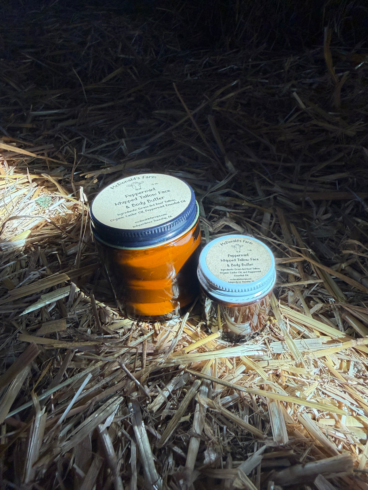 Peppermint Whipped Tallow Face & Body Butter