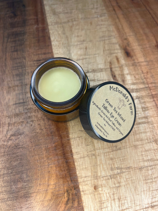 Green Tea Infused Tallow Eye Cream