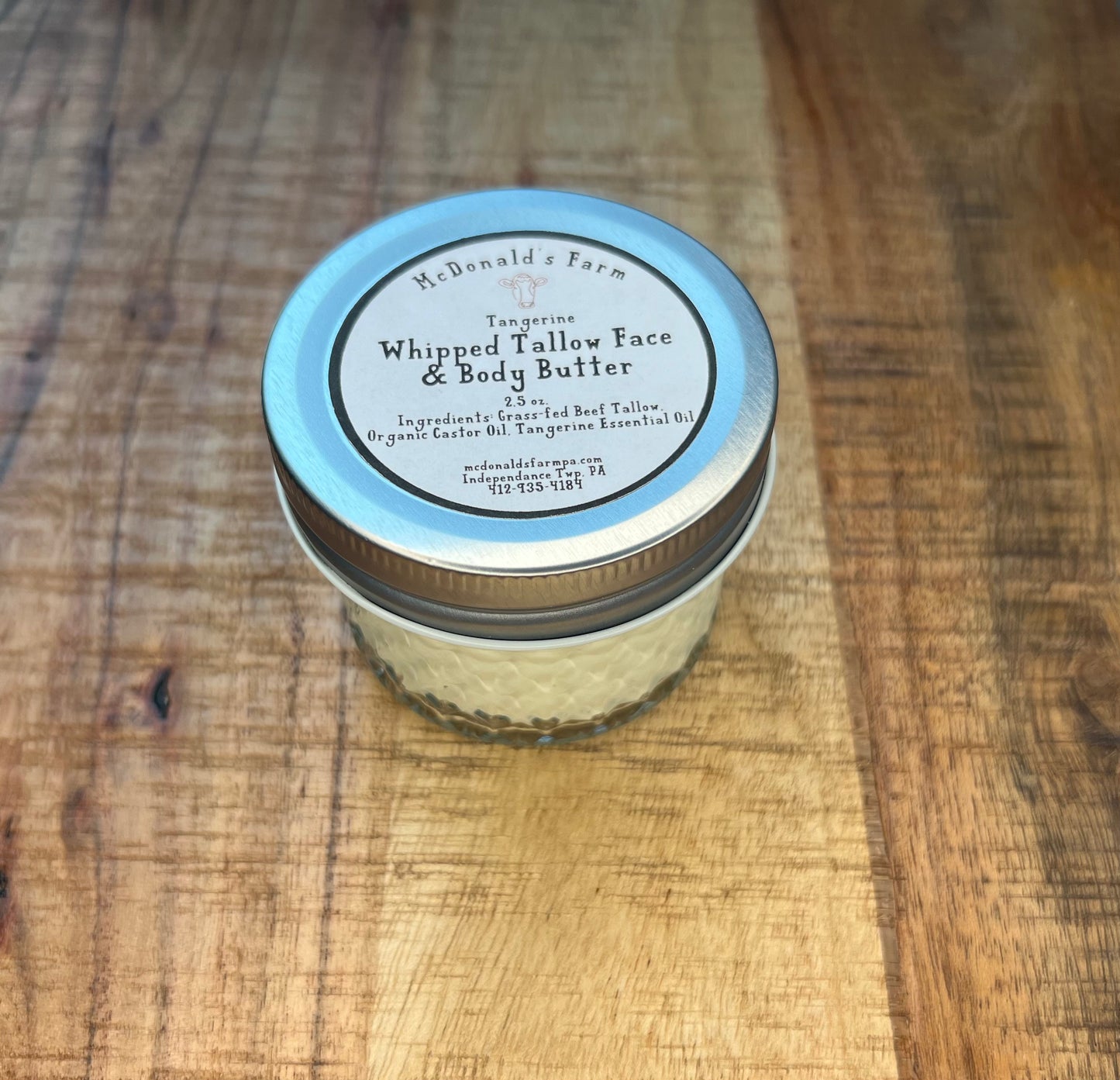 Tangerine Whipped Tallow Face & Body Butter