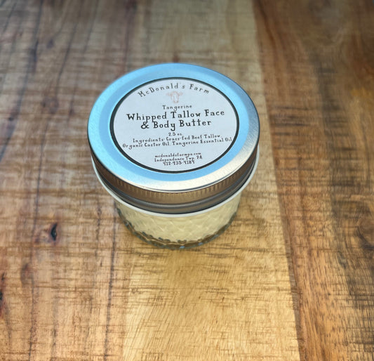 Tangerine Whipped Tallow Face & Body Butter