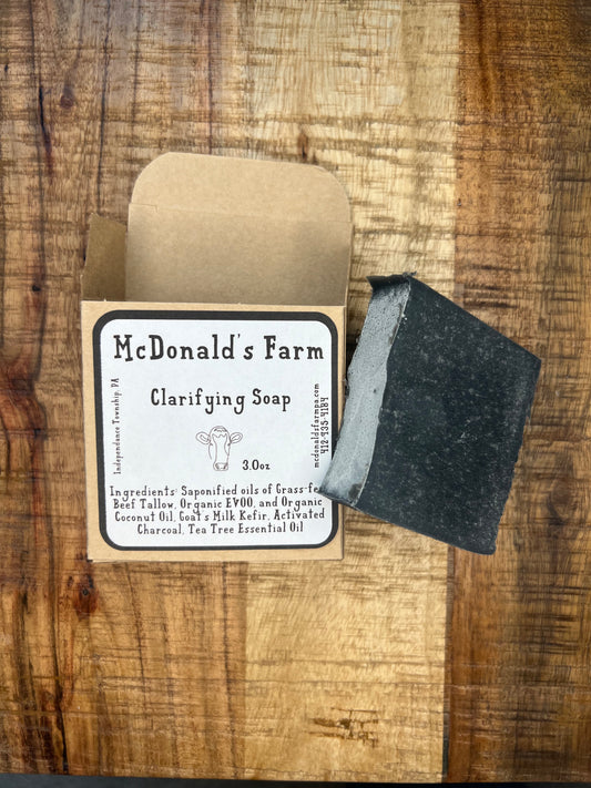 Clarifying Activated Charcoal Soap