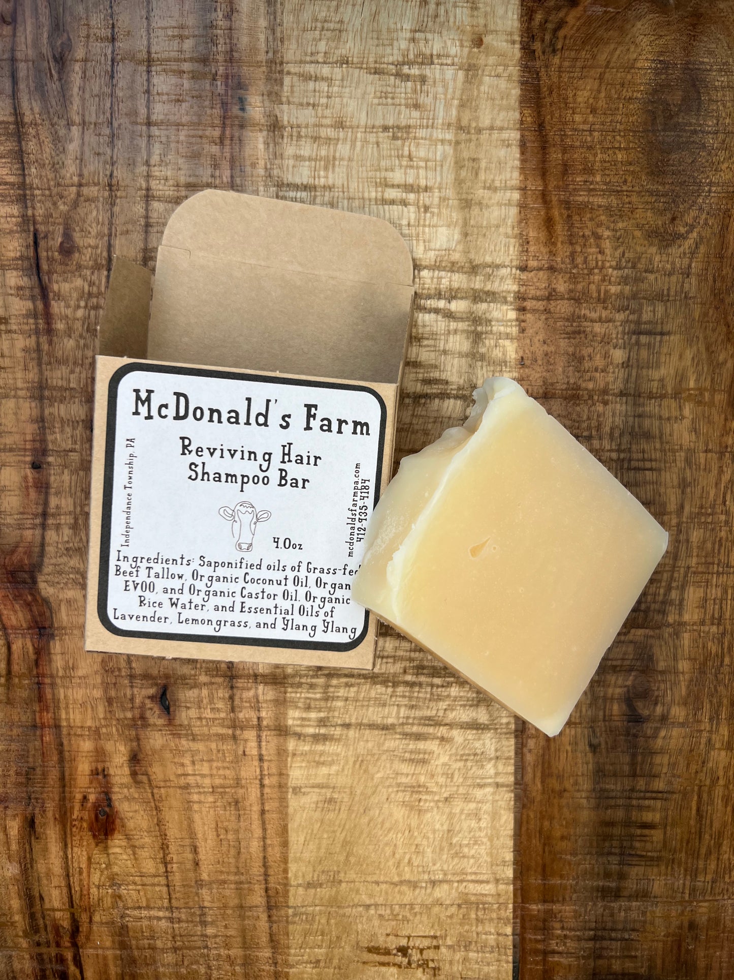 Reviving Hair Shampoo Bar