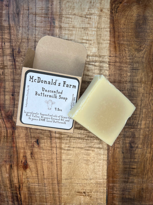 Unscented Buttermilk Soap