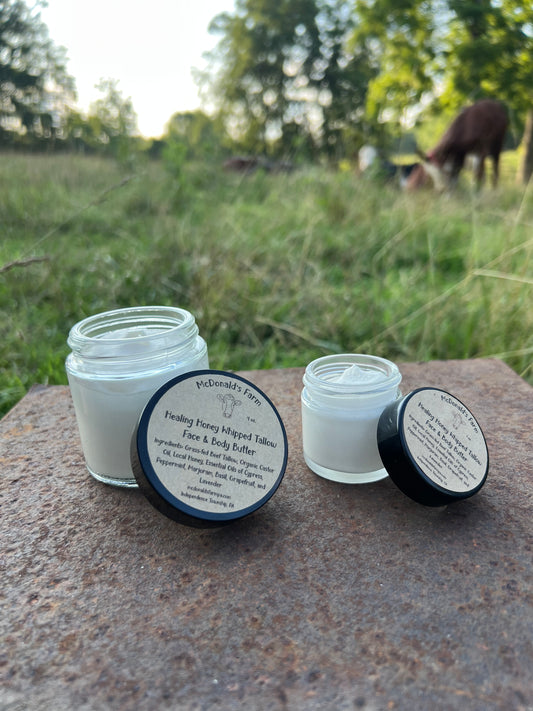 Healing Honey Whipped Tallow Face & Body Butter