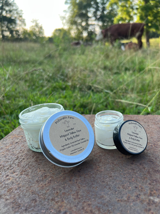 Lavender Whipped Tallow Face & Body Butter