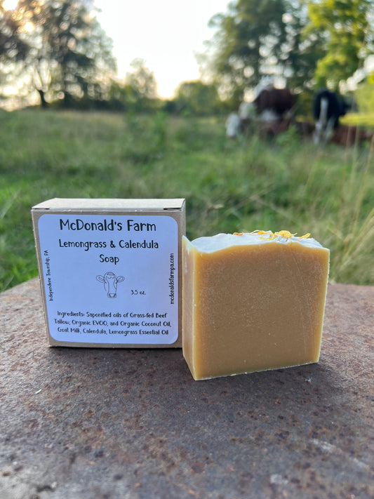 Lemongrass & Calendula Soap