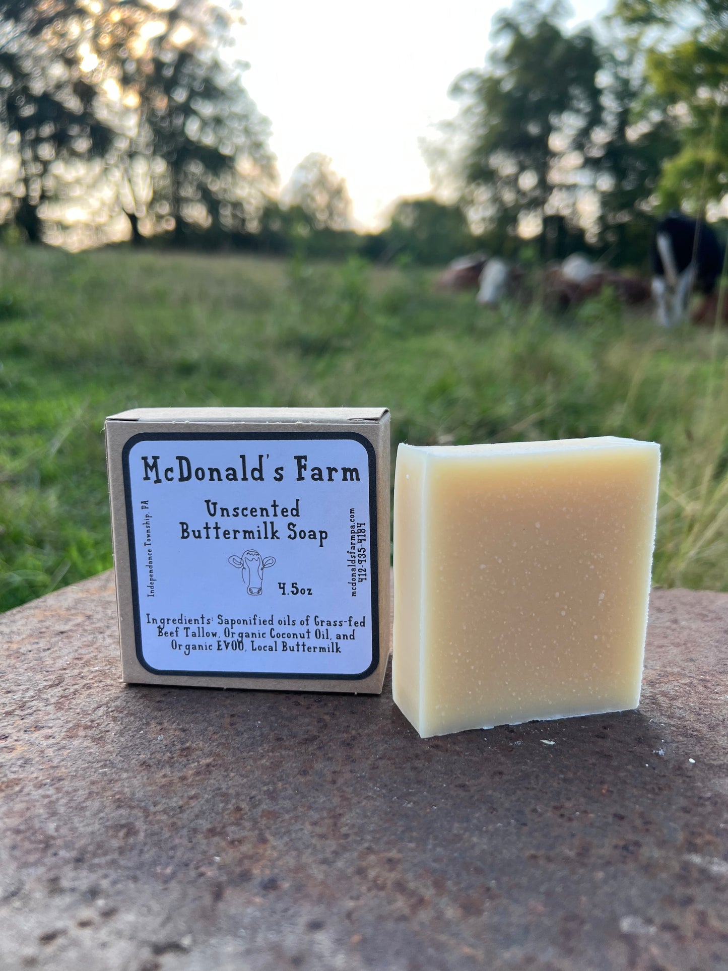 Unscented Buttermilk Soap