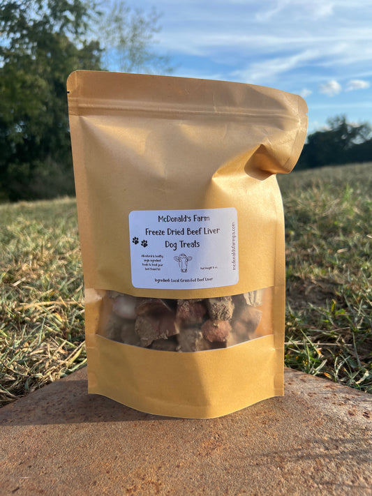 Freeze Dried Beef Liver Dog Treats