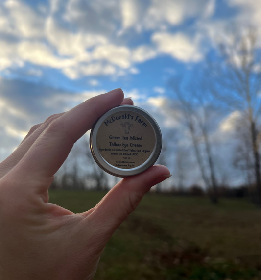 Green Tea Infused Tallow Eye Cream